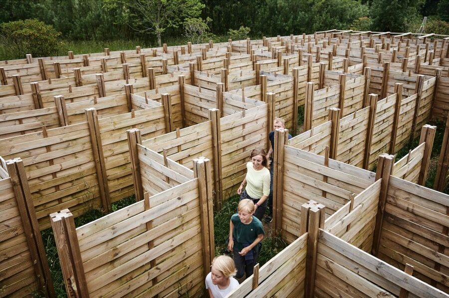 Billund: WOW PARK Entry Ticket - Swinging through the trees