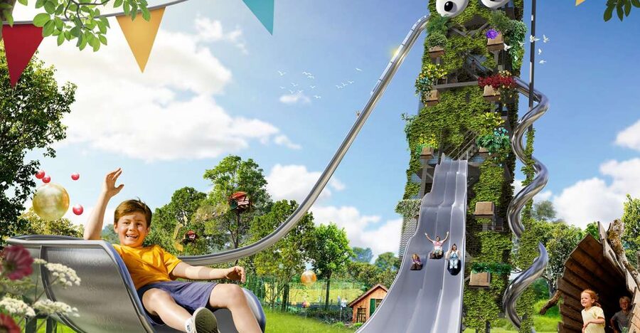 Billund: WOW PARK Entry Ticket - Treehouses, nets, and giant bouncy balls