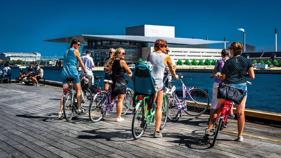 Copenhagen: 3-hour Private Guided Bike Tour - Islands Brygge and Copenhagen’s harbor baths