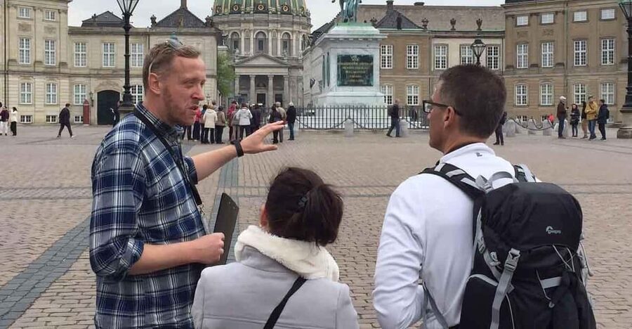 Copenhagen: A guided walk for first-timers in the city - City Hall and the Andersen statue