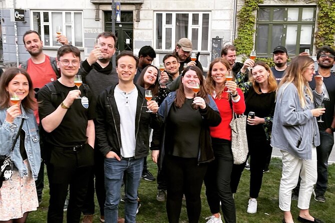 Copenhagen Craft BeerWalk in the City Center - Stork Fountain and the walk through Amagertorv