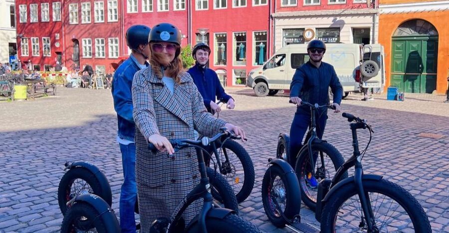 Copenhagen: Guided E-Scooter KickBike Tour- All Highlights - The Citadel, Gefion Fountain, and the Little Mermaid