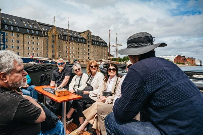 Copenhagen: Old Canals and Hidden Gems Social Boat Tour - Trekroner Fortress and the harbor’s military past