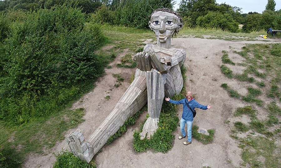 Copenhagen: Private Forgotten Giants E-Bike Treasure Hunt - Glostrup brings the first change of scenery
