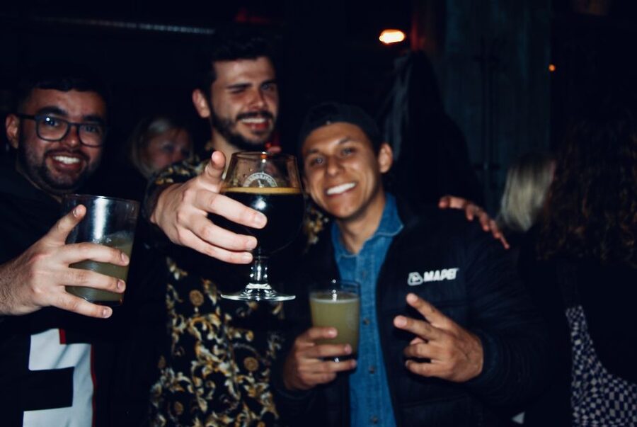 Copenhagen: Social Nightlife Pub Crawl with Shots & Games - Starting the night at Steel House