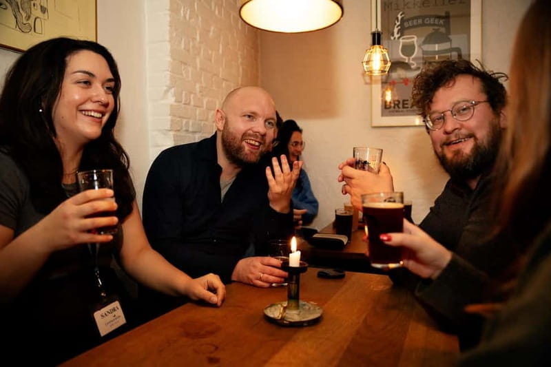 Copenhagen: Vesterbro Beer & Neighborhood Tour - The first beer in a traditional bodega