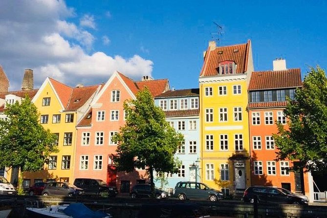 Copenhagen Walking Tour with Food Testing (smorrebrod dish & snap) - Amalienborg shows the royal family’s present-day home