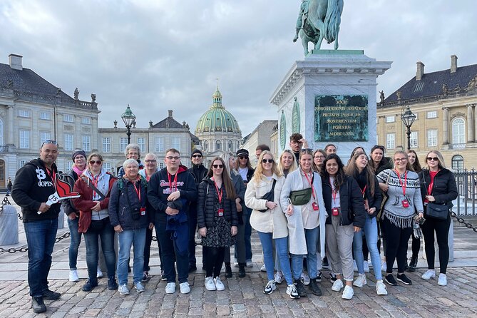 Copenhagen Walking Tour with Food Testing (smorrebrod dish & snap) - Gefion Fountain adds a mythic waterfront stop