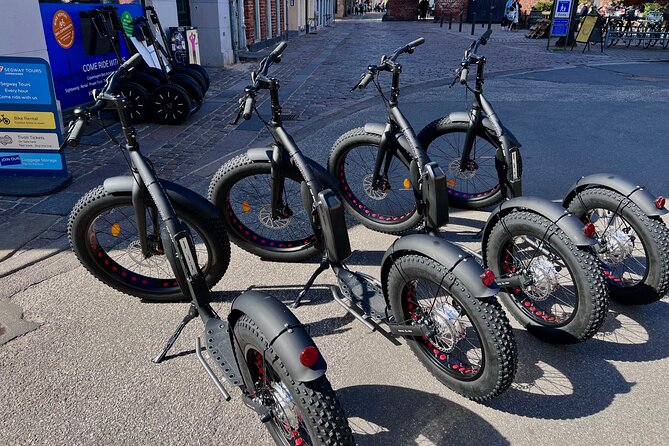 E-Scooter "Stand Up Kick Bike" 2 Hour Guided Copenhagen Tour - Why a stand-up kick-bike works well in Copenhagen