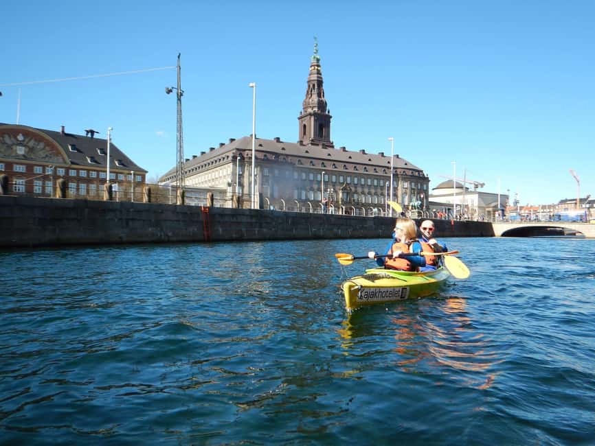 Kayak Tour in Copenhagen Harbor - June, July and August - Stable kayaks, with one important exception