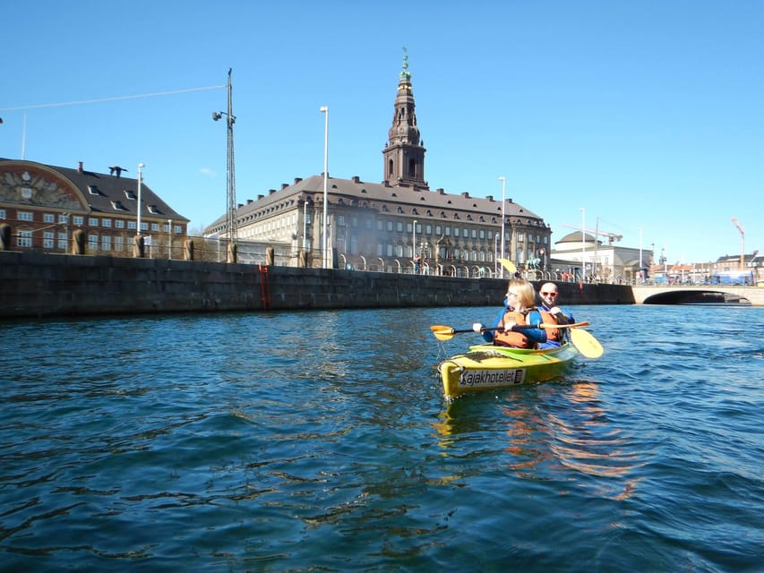 Kayak Tour in Copenhagen Harbor - June, July and August - Christianshavns Kanal is the star of the tour