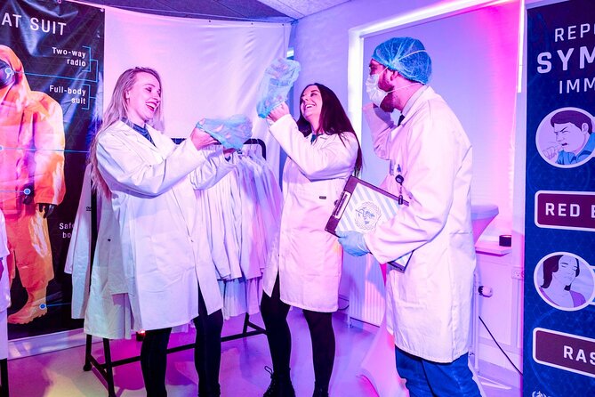 Outbreak Escape Room - Price and group value at $356.71