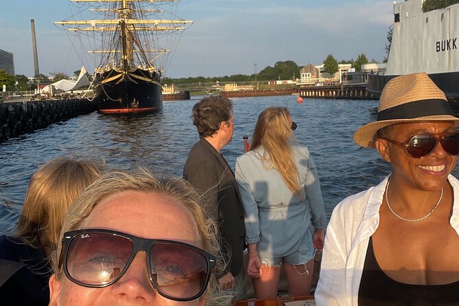 Private Copenhagen Boat cruise in Scandinavian mahogany boat - A royal church and Copenhagen’s waterfront life